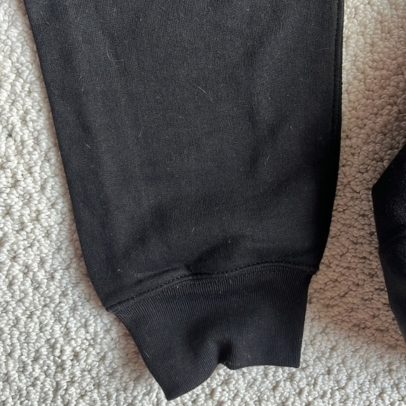 Champion  power blend joggers  Black Sweatpants  elastic drawstring waist Size S - Picture 8 of 16